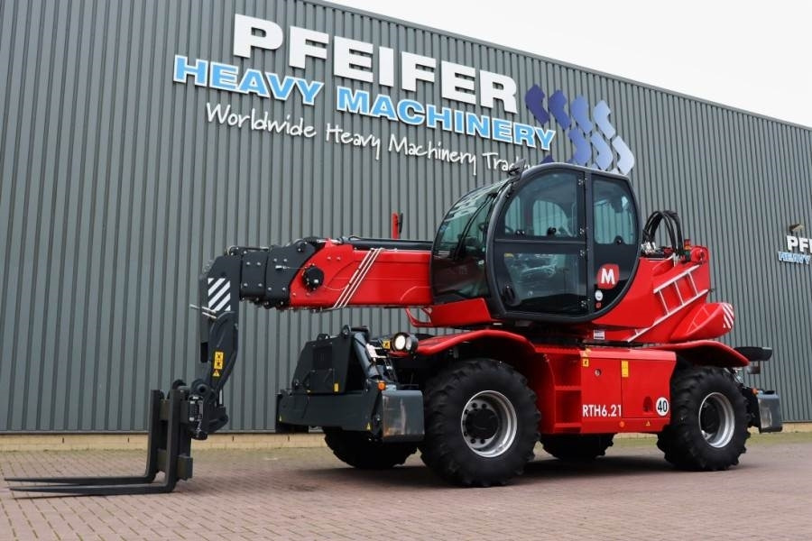 Magni RTH 6.21-D/D 6000kg Capacity, 21m Lifting Height, - Empilhador telescópico: foto 1 Magni RTH 6.21-D/D 6000kg Capacity, 21m Lifting Height, - Empilhador telescópico: foto 1