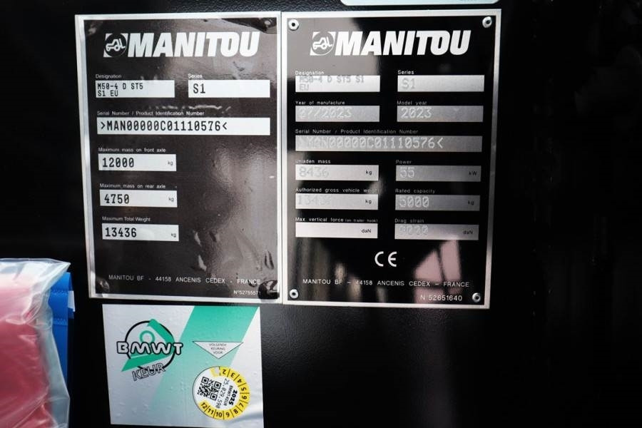 Manitou M50-4 Valid Inspection, *Guarantee, Diesel, 4x4 Dr - Empilhador todo-o-terreno: foto 5 Manitou M50-4 Valid Inspection, *Guarantee, Diesel, 4x4 Dr - Empilhador todo-o-terreno: foto 5