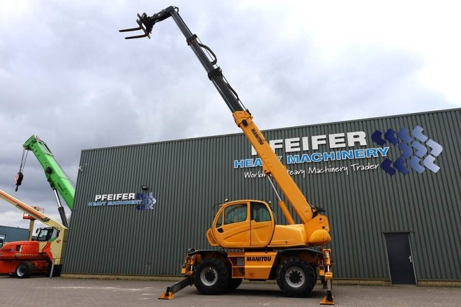 Manitou MRT2150 Privilege Diesel, 4x4 Drive And 4-Wheel St - Empilhador telescópico: foto 3 Manitou MRT2150 Privilege Diesel, 4x4 Drive And 4-Wheel St - Empilhador telescópico: foto 3