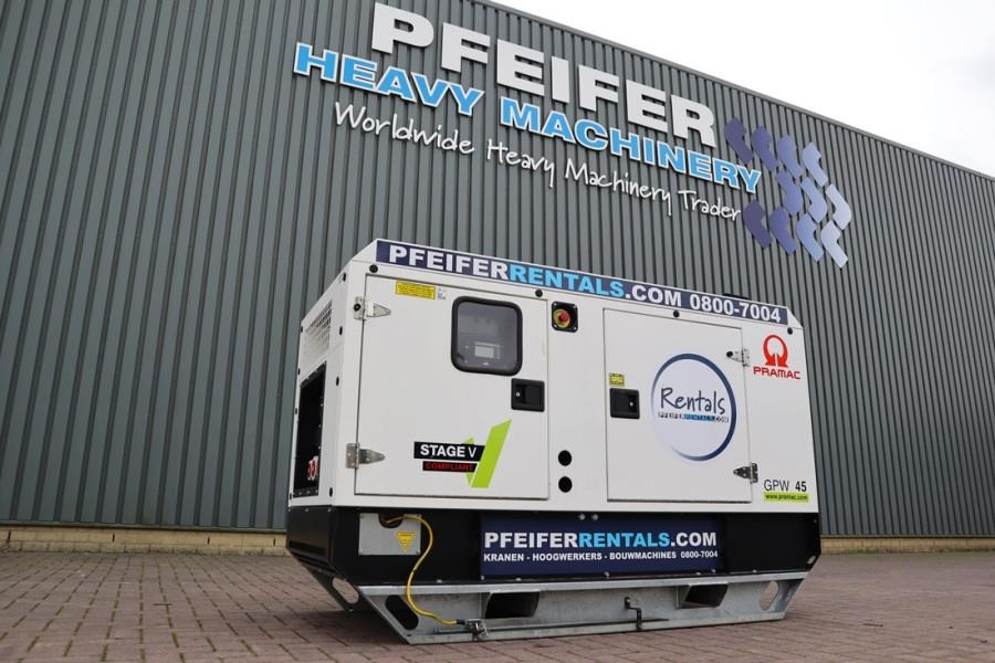 Pramac GPW45Y/FS5 Valid inspection, *Guarantee! Diesel, 4 - Gerador elétrico: foto 1 Pramac GPW45Y/FS5 Valid inspection, *Guarantee! Diesel, 4 - Gerador elétrico: foto 1