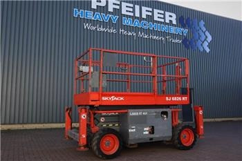 SkyJack SJ6826 Diesel, 4x4 Drive, 10m Working Height, 567k - Plataforma de Tijera/ Plataforma de tesoura: foto 1 SkyJack SJ6826 Diesel, 4x4 Drive, 10m Working Height, 567k - Plataforma de Tijera/ Plataforma de tesoura: foto 1