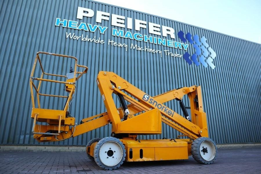 Snorkel A38E Electric, 13.5m Working Height, 6.1m Reach, 2  - Plataforma articulada: foto 1 Snorkel A38E Electric, 13.5m Working Height, 6.1m Reach, 2  - Plataforma articulada: foto 1