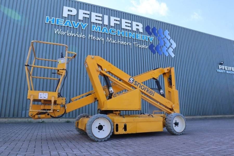 Snorkel A38E Electric, 13.5m Working Height, 6.1m Reach, 2  - Plataforma articulada: foto 1 Snorkel A38E Electric, 13.5m Working Height, 6.1m Reach, 2  - Plataforma articulada: foto 1