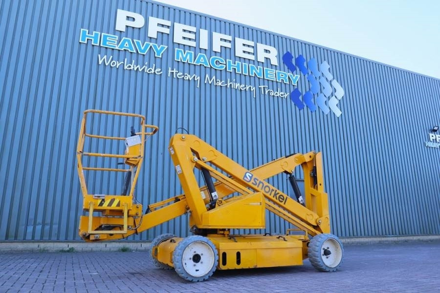 Snorkel A38E Electric, 13.5m Working Height, 6.1m Reach, 2  - Plataforma articulada: foto 1 Snorkel A38E Electric, 13.5m Working Height, 6.1m Reach, 2  - Plataforma articulada: foto 1