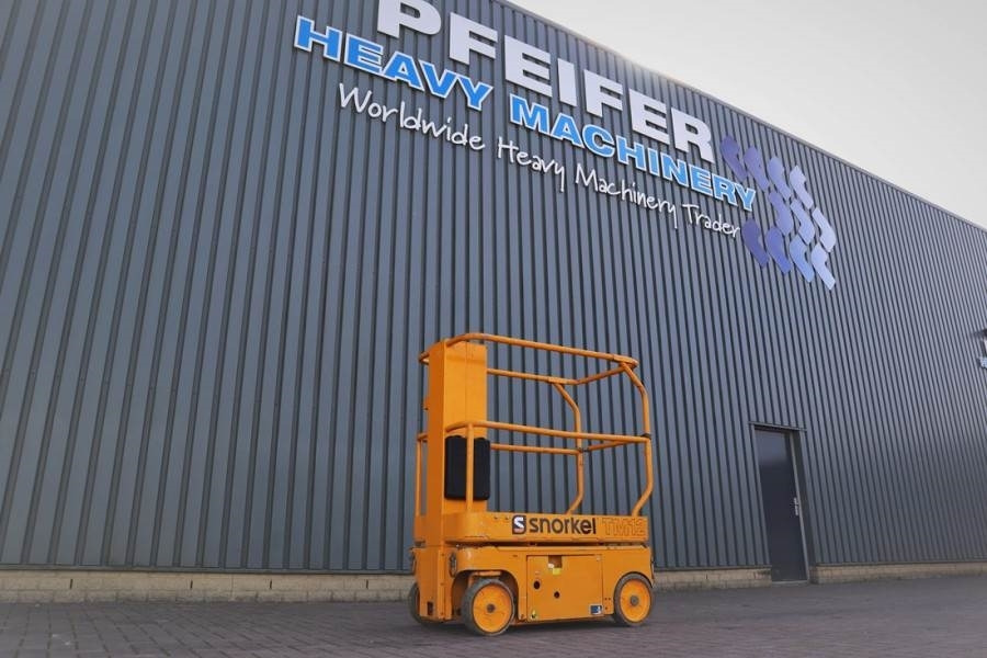 Snorkel TM12 Electric, 5.6m Working Height, 227kg Capacity - Plataforma articulada: foto 1 Snorkel TM12 Electric, 5.6m Working Height, 227kg Capacity - Plataforma articulada: foto 1