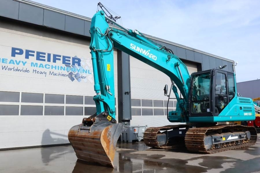Sunward SWE155F CE certification, Diesel, Digging depth: 5 - Escavadora de rastos: foto 1 Sunward SWE155F CE certification, Diesel, Digging depth: 5 - Escavadora de rastos: foto 1