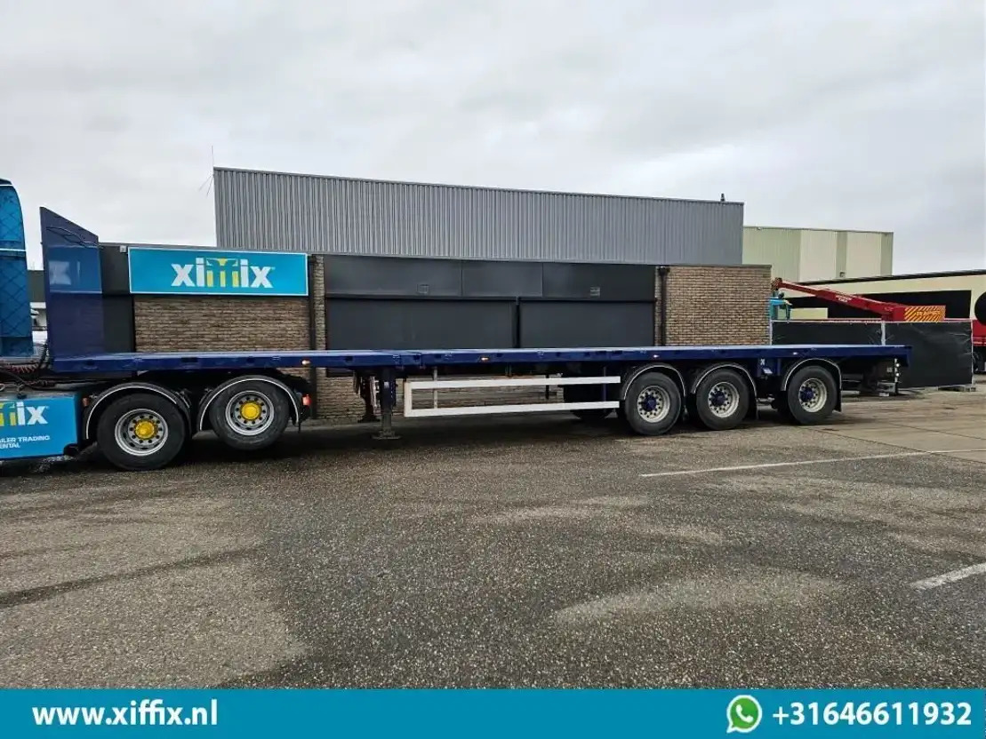 Doll 3-ass. Vlakke uitschuifbare oplegger / Naloop gestuurd / 14090 - Semi-reboque plataforma/ Caixa aberta: foto 4 Doll 3-ass. Vlakke uitschuifbare oplegger / Naloop gestuurd / 14090 - Semi-reboque plataforma/ Caixa aberta: foto 4