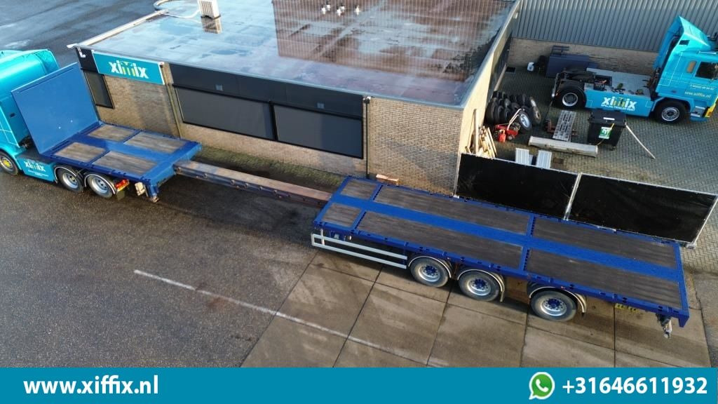 Doll 3-ass. Vlakke uitschuifbare oplegger / Naloop gestuurd / 14091 - Semi-reboque plataforma/ Caixa aberta: foto 2 Doll 3-ass. Vlakke uitschuifbare oplegger / Naloop gestuurd / 14091 - Semi-reboque plataforma/ Caixa aberta: foto 2