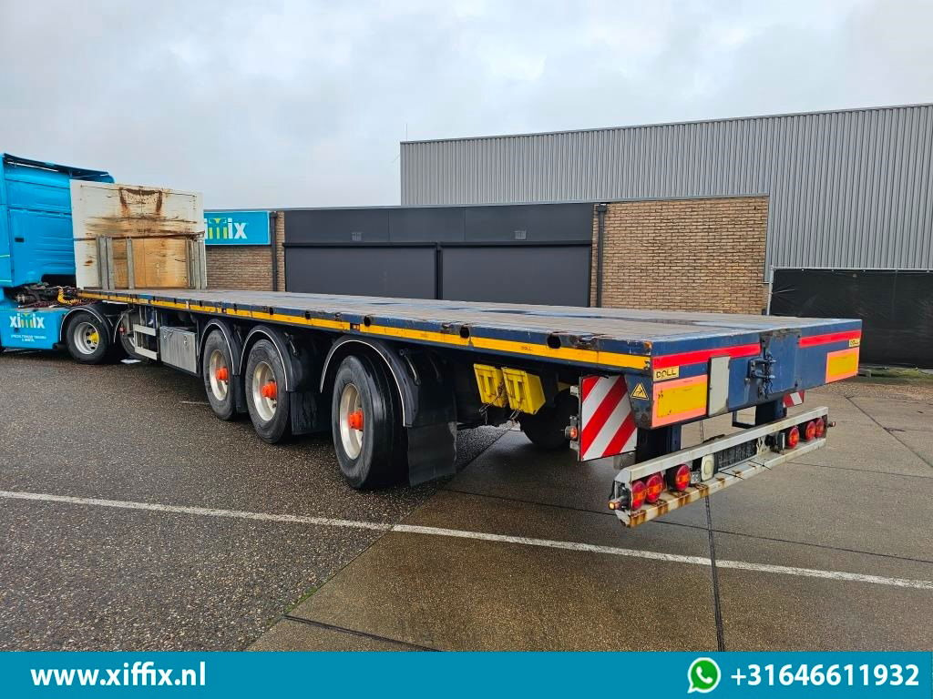 Doll 3-ass. Vlakke uitschuifbare oplegger / Naloop gestuurd - Semi-reboque plataforma/ Caixa aberta: foto 4 Doll 3-ass. Vlakke uitschuifbare oplegger / Naloop gestuurd - Semi-reboque plataforma/ Caixa aberta: foto 4