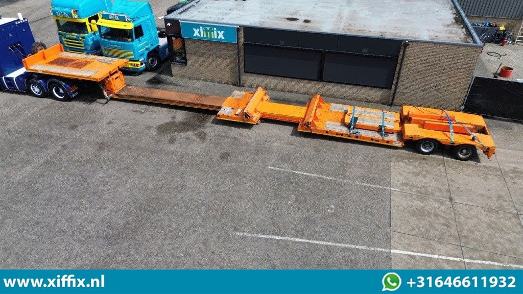 Faymonville 2-ass. Uitschuifbare dieplader met afneembare zwanenhals / 2x gestuurd - Semireboque baixa: foto 2 Faymonville 2-ass. Uitschuifbare dieplader met afneembare zwanenhals / 2x gestuurd - Semireboque baixa: foto 2