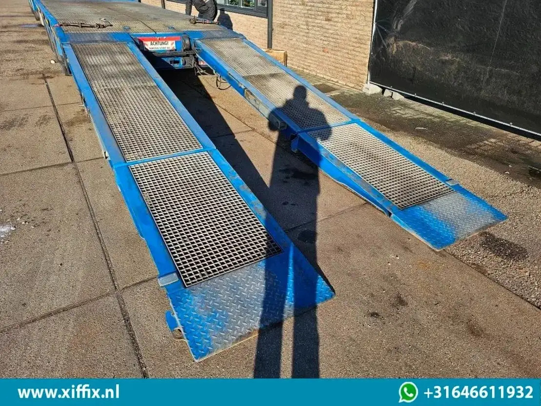 Faymonville 3-ass. Semi dieplader met dubbele hydr. Kleppen en hydr. Verstelbare - Semireboque baixa: foto 4 Faymonville 3-ass. Semi dieplader met dubbele hydr. Kleppen en hydr. Verstelbare - Semireboque baixa: foto 4