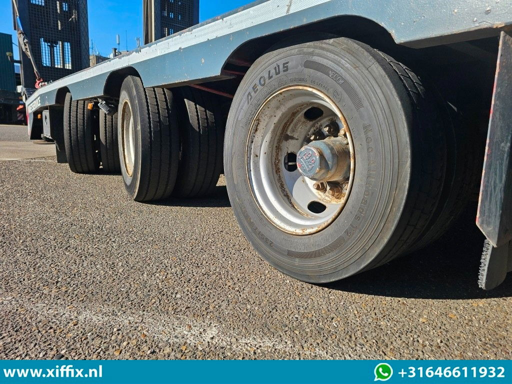 Meusburger 3-ass. Semi dieplader met dubbele hydr. Kleppen en hydr. Verstelbare - Semireboque baixa: foto 5 Meusburger 3-ass. Semi dieplader met dubbele hydr. Kleppen en hydr. Verstelbare - Semireboque baixa: foto 5