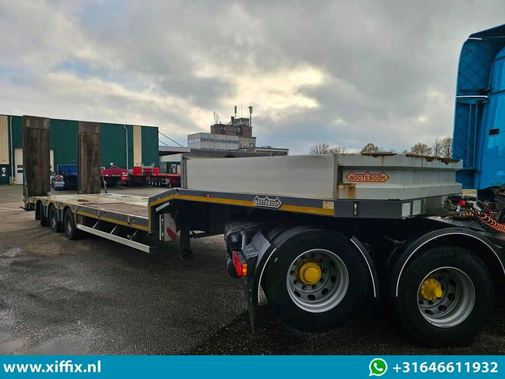 Nooteboom 3-ass. Semi dieplader met hydr. Kleppen / Naloop gestuurd - Semireboque baixa: foto 4 Nooteboom 3-ass. Semi dieplader met hydr. Kleppen / Naloop gestuurd - Semireboque baixa: foto 4