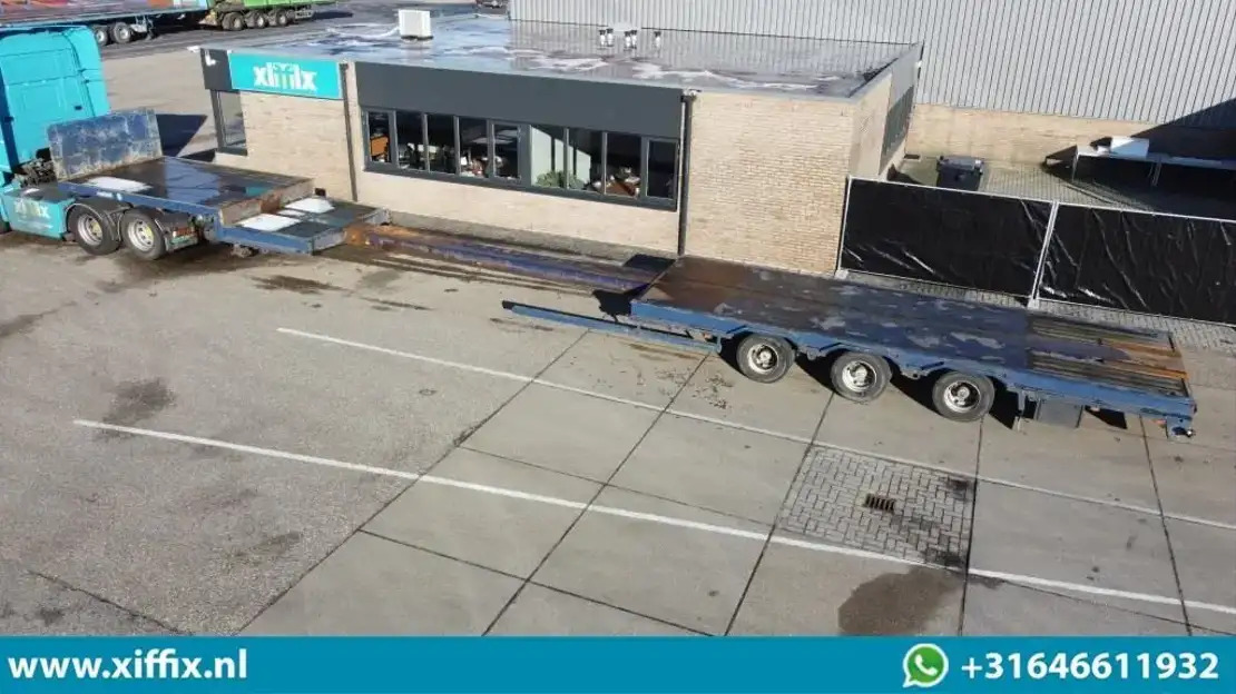 Nooteboom 3-ass. Uitschuifbare semi dieplader / 3x gestuurd - Semireboque baixa: foto 1 Nooteboom 3-ass. Uitschuifbare semi dieplader / 3x gestuurd - Semireboque baixa: foto 1