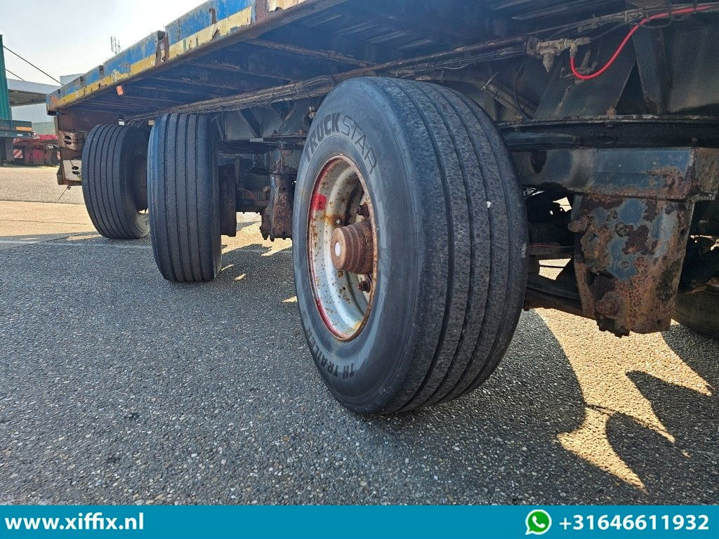 Semi-reboque plataforma/ Caixa aberta Nooteboom 3-ass. Vlakke uitschuifbare oplegger / 3x gestuurd: foto 11 Semi-reboque plataforma/ Caixa aberta Nooteboom 3-ass. Vlakke uitschuifbare oplegger / 3x gestuurd: foto 11