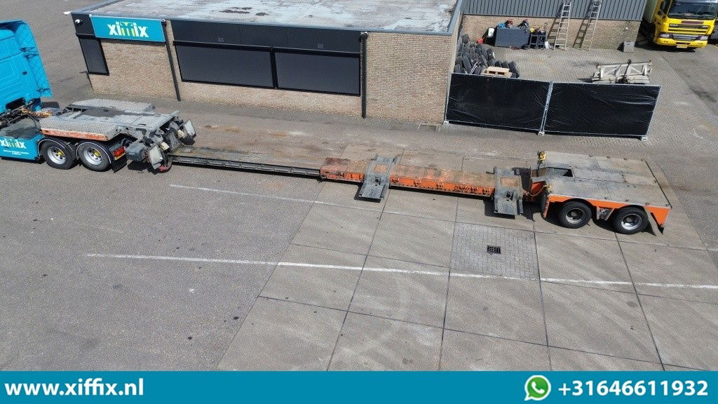 RECKER 2-ass. Uitschuifbare dieplader met afneembare zwanenhals / 2x gestuurd - Semireboque baixa: foto 2 RECKER 2-ass. Uitschuifbare dieplader met afneembare zwanenhals / 2x gestuurd - Semireboque baixa: foto 2