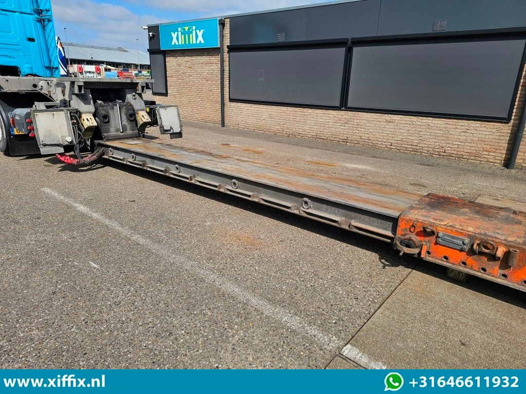 Semireboque baixa RECKER 2-ass. Uitschuifbare dieplader met afneembare zwanenhals / 2x gestuurd: foto 8