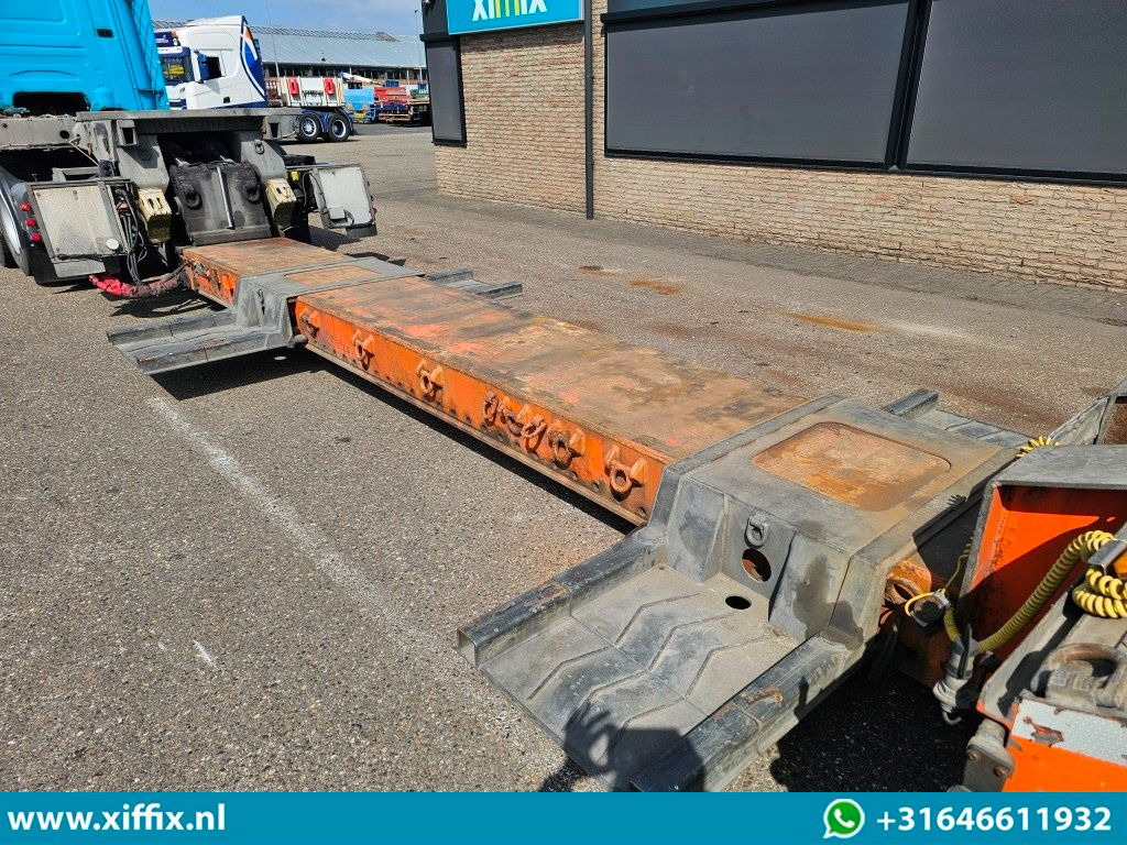 Semireboque baixa RECKER 2-ass. Uitschuifbare dieplader met afneembare zwanenhals / 2x gestuurd: foto 7
