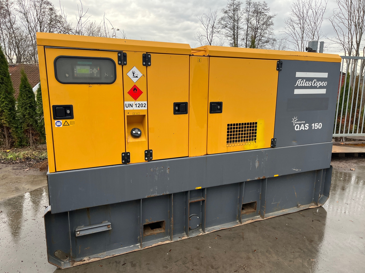 Atlas Copco QAS 150 - Gerador elétrico: foto 1 Atlas Copco QAS 150 - Gerador elétrico: foto 1