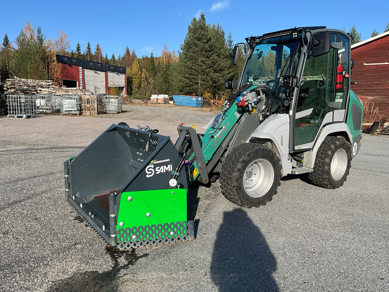 Kramer KL14.5 - Carregadeira de rodas: foto 1 Kramer KL14.5 - Carregadeira de rodas: foto 1