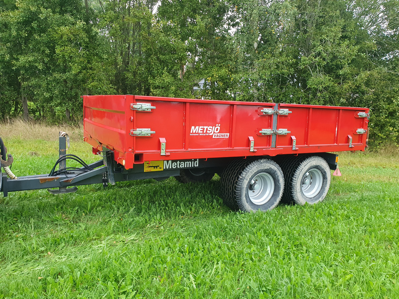 Metsjö Vagnen Metamid 14 - Reboque basculante: foto 1 Metsjö Vagnen Metamid 14 - Reboque basculante: foto 1