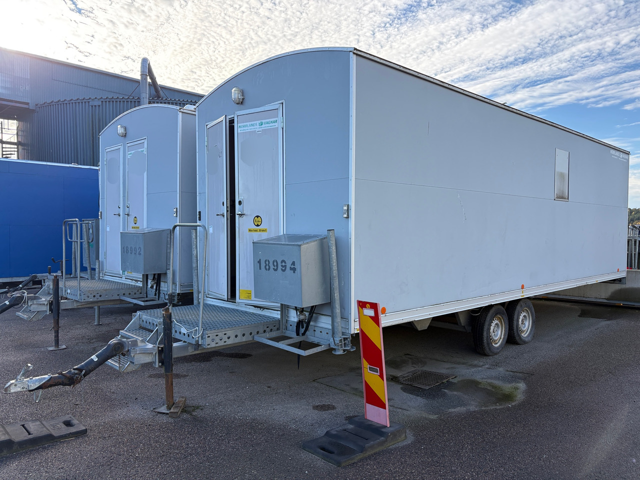 Norrlandsvagnar OMT5-50D - Casa contentor, Reboque: foto 1 Norrlandsvagnar OMT5-50D - Casa contentor, Reboque: foto 1