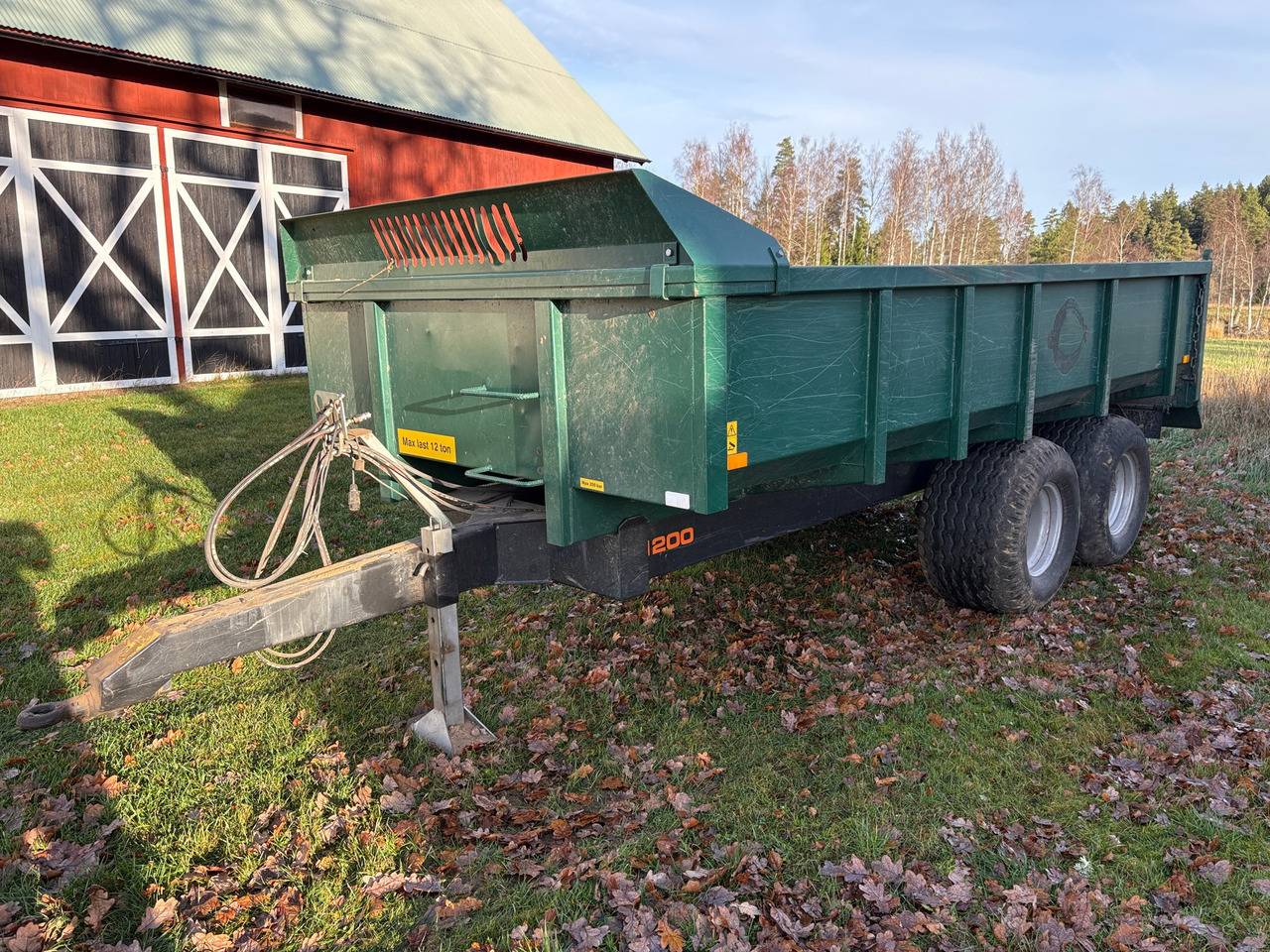 Palmse 1200 - Reboque basculante: foto 1 Palmse 1200 - Reboque basculante: foto 1