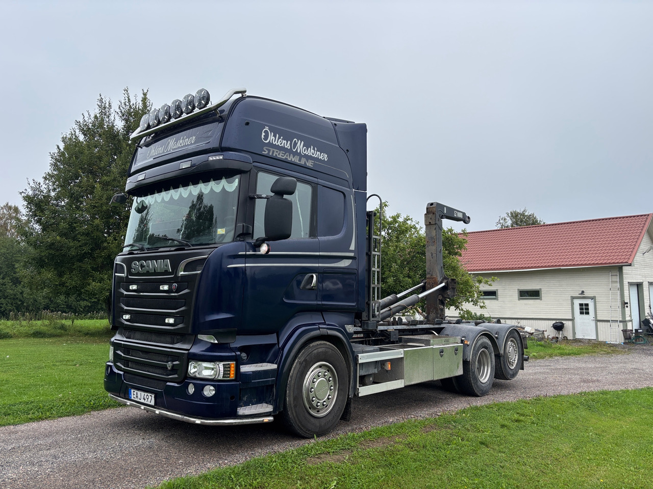 Scania R580 - Caminhão polibenne: foto 1 Scania R580 - Caminhão polibenne: foto 1