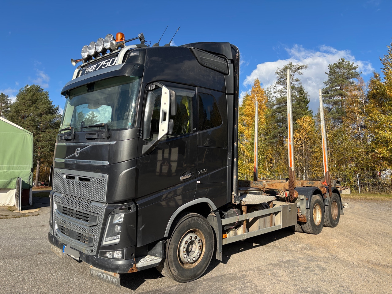 Volvo FH16 750 - Caminhão florestal: foto 1 Volvo FH16 750 - Caminhão florestal: foto 1