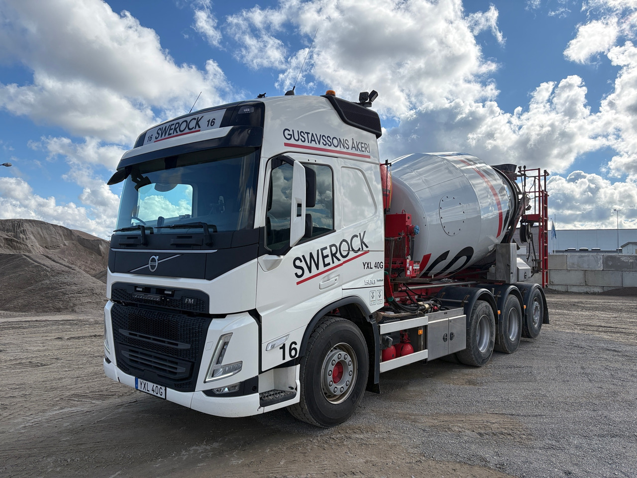 Volvo FM 500 - Caminhão betoneira: foto 1 Volvo FM 500 - Caminhão betoneira: foto 1