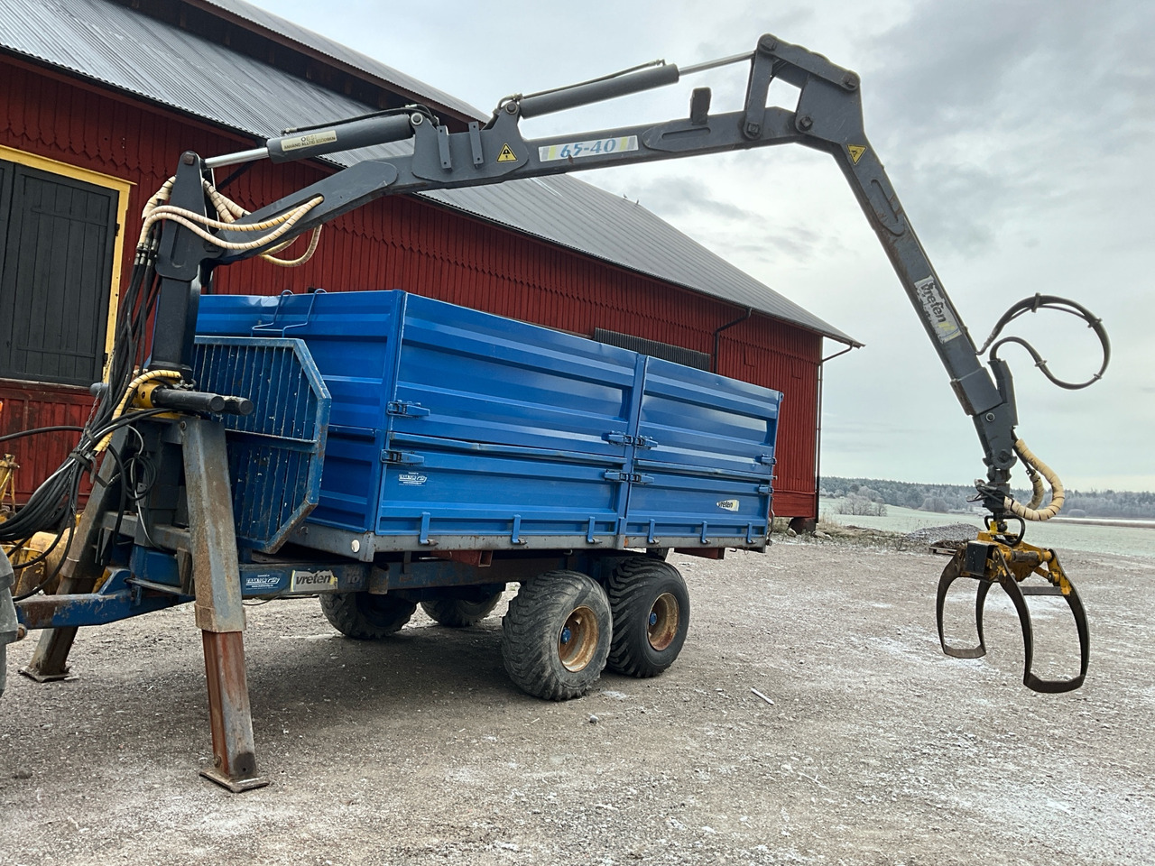 Vreten SVR10 - Reboque agrícola: foto 1 Vreten SVR10 - Reboque agrícola: foto 1