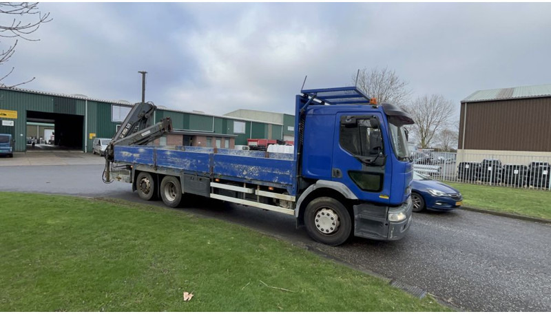Camião de caixa aberta/ Plataforma, Caminhão grua Renault Premium 320 Premium 320 Dci: foto 11