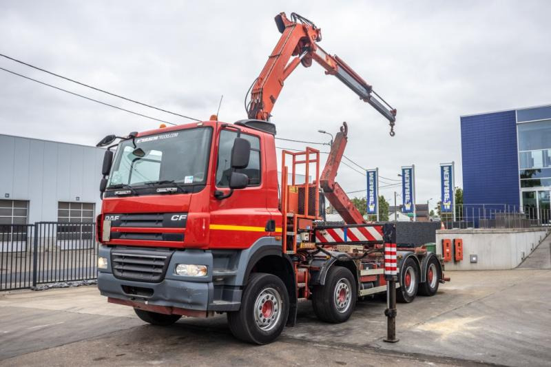 DAF CF 410-8X4+MKG 141A2 - EURO 5 - Caminhão polibenne, Caminhão grua: foto 1 DAF CF 410-8X4+MKG 141A2 - EURO 5 - Caminhão polibenne, Caminhão grua: foto 1