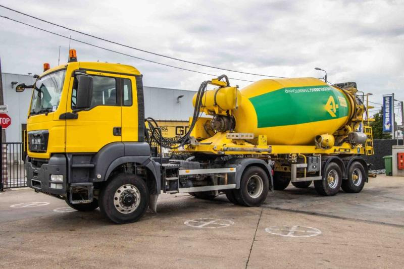 MAN TGS 18.360 BLS-4X4 + MIXER 10M3 - Caminhão betoneira: foto 2 MAN TGS 18.360 BLS-4X4 + MIXER 10M3 - Caminhão betoneira: foto 2