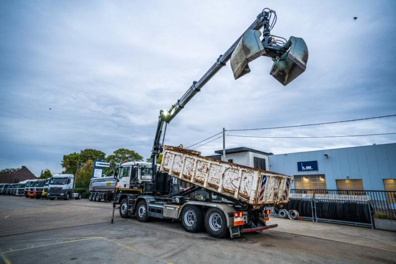 MAN TGS 32.420 BL + HIAB X-HIDUO 188/3x - Caminhão polibenne, Caminhão grua: foto 5 MAN TGS 32.420 BL + HIAB X-HIDUO 188/3x - Caminhão polibenne, Caminhão grua: foto 5