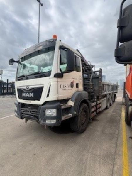 MAN TGS 35.460 BL - HIAB X-HIDUO 228 E-3 - Caminhão basculante, Caminhão grua: foto 1 MAN TGS 35.460 BL - HIAB X-HIDUO 228 E-3 - Caminhão basculante, Caminhão grua: foto 1