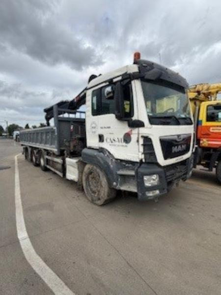 MAN TGS 35.460 BL - HIAB X-HIDUO 228 E-3 - Caminhão basculante, Caminhão grua: foto 2 MAN TGS 35.460 BL - HIAB X-HIDUO 228 E-3 - Caminhão basculante, Caminhão grua: foto 2