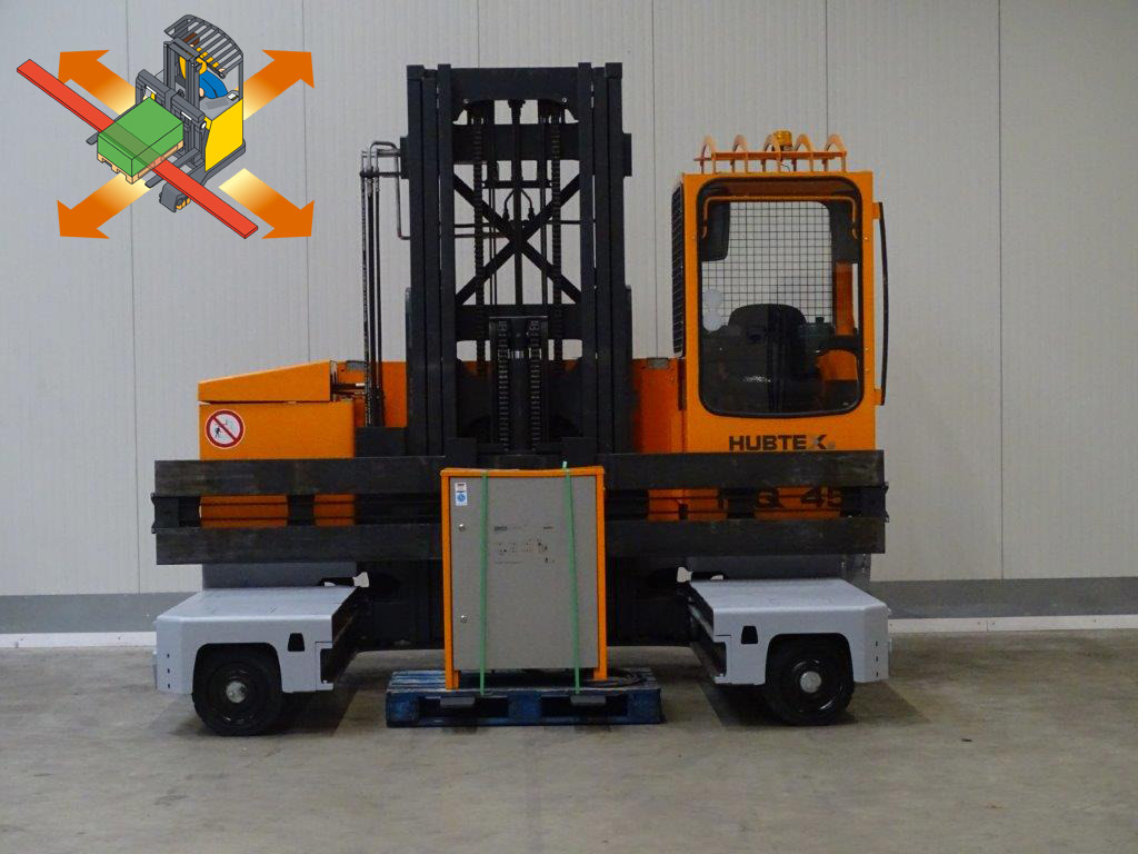 Hubtex MQ45 - TRIPLEX - Empilhador de 4 vias: foto 1 Hubtex MQ45 - TRIPLEX - Empilhador de 4 vias: foto 1