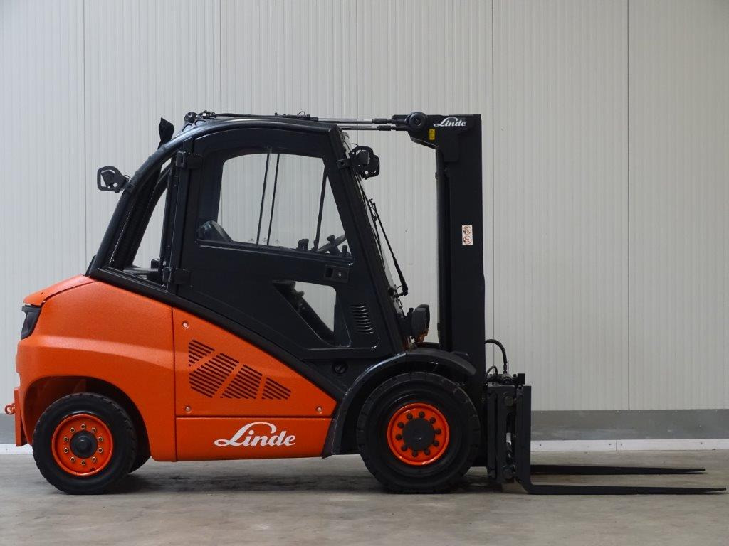 Empilhadeira a diesel Linde H50D-02 - TRIPLEX: foto 5