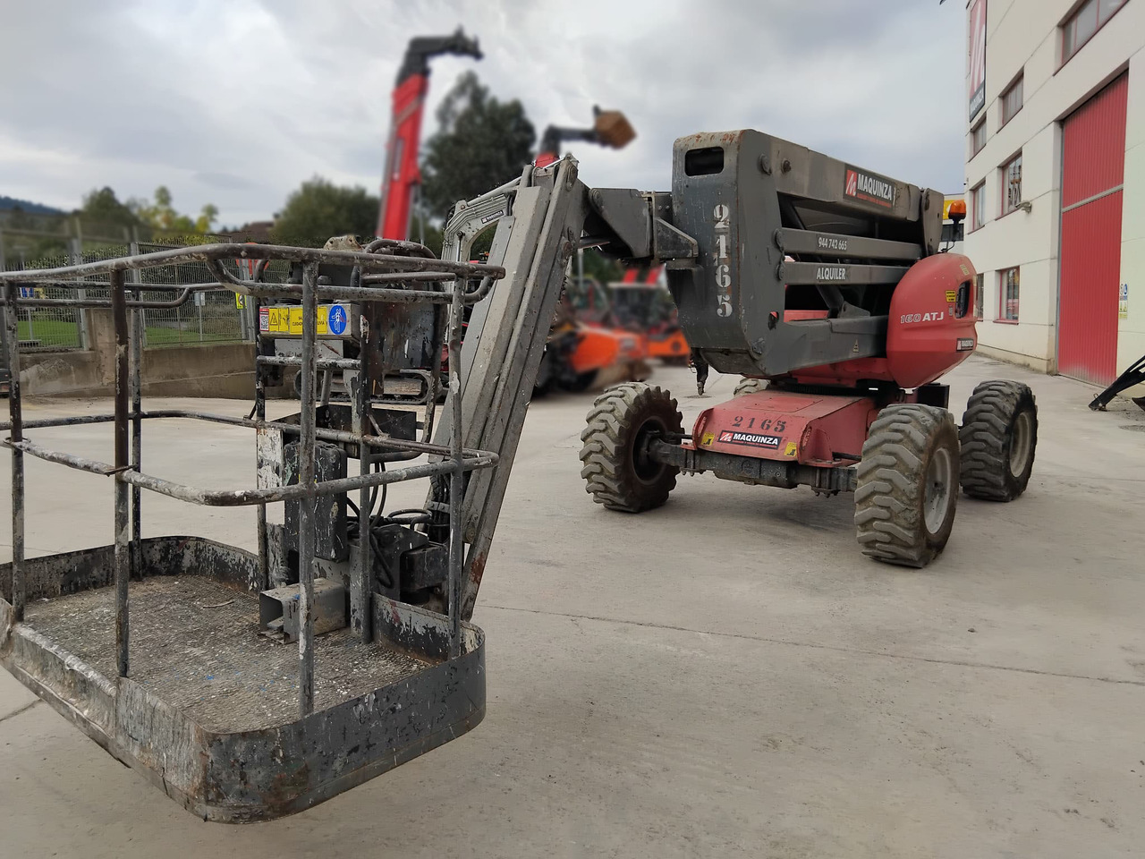 MANITOU 160ATJ EJE OSCILANTE - Plataforma articulada: foto 3 MANITOU 160ATJ EJE OSCILANTE - Plataforma articulada: foto 3