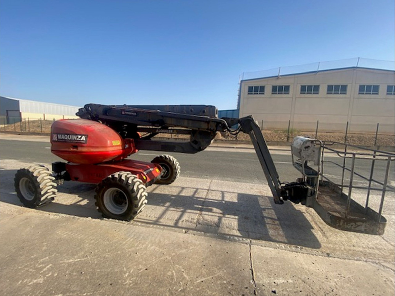 MANITOU 160ATJ EJE OSCILANTE - Plataforma articulada: foto 1 MANITOU 160ATJ EJE OSCILANTE - Plataforma articulada: foto 1