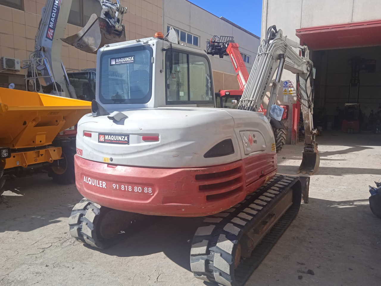Mini escavadeira TAKEUCHI TB290: foto 6