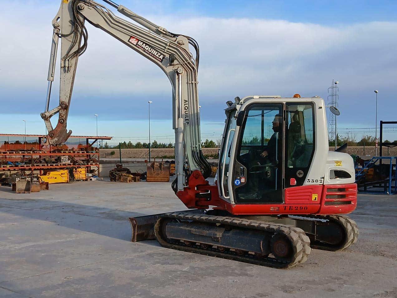 TAKEUCHI TB290 - Mini escavadeira: foto 3 TAKEUCHI TB290 - Mini escavadeira: foto 3