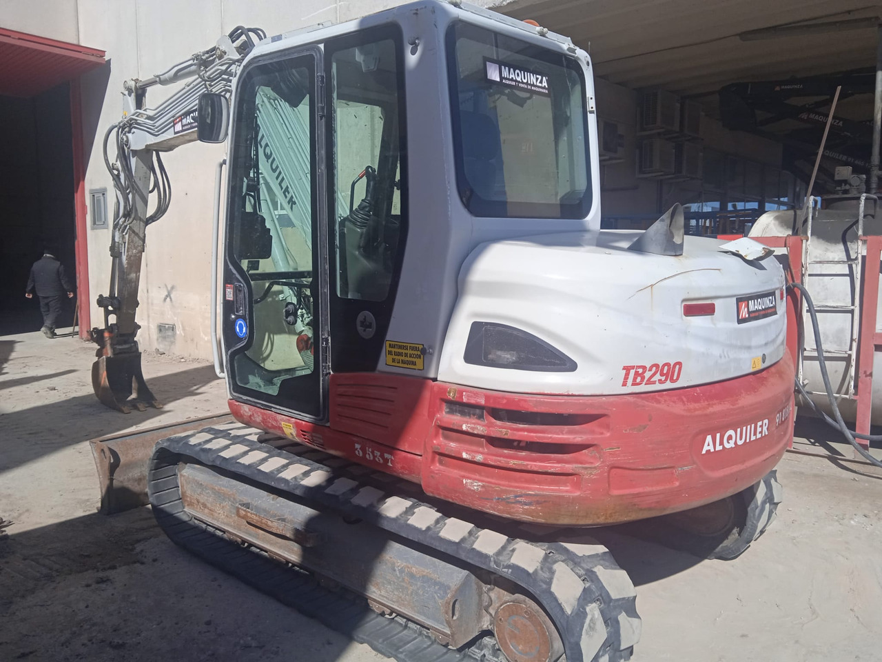 Mini escavadeira TAKEUCHI TB290: foto 8