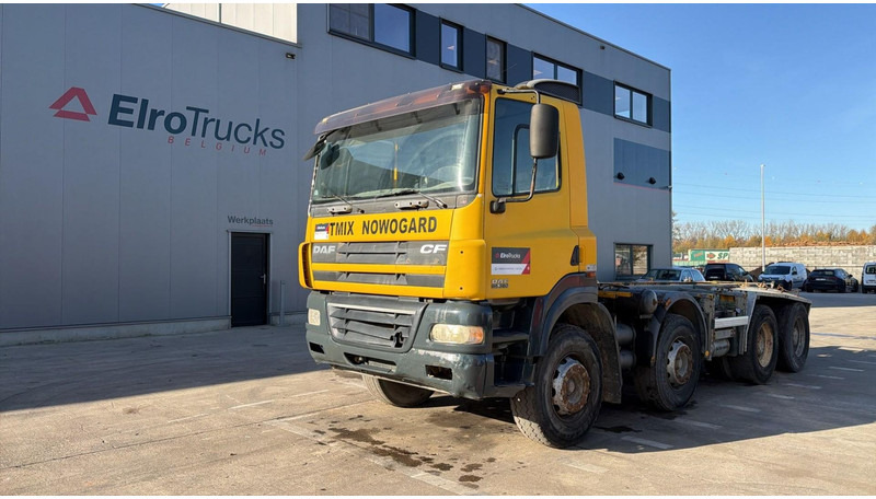 DAF CF 85.360 (BOITE MANUELLE / MANUAL GEARBOX / BIG HUB / GRAND PONT / LAMES / 8X4) - Caminhão chassi: foto 1 DAF CF 85.360 (BOITE MANUELLE / MANUAL GEARBOX / BIG HUB / GRAND PONT / LAMES / 8X4) - Caminhão chassi: foto 1
