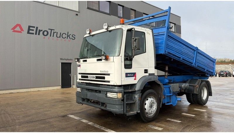 Iveco Eurotech 190 E 34 (POMPE MANUELLE / BOITE MANUELLE / MANUAL PUMP / FULL STEEL SUSP. / LAMES) - Caminhão basculante: foto 1 Iveco Eurotech 190 E 34 (POMPE MANUELLE / BOITE MANUELLE / MANUAL PUMP / FULL STEEL SUSP. / LAMES) - Caminhão basculante: foto 1