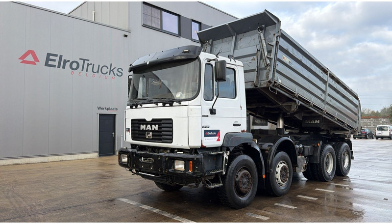 MAN 41.414 (BIG AXLES / 41 TONS / GRAND PONT / LAMES / 6 CYLINDER) - Caminhão basculante: foto 1 MAN 41.414 (BIG AXLES / 41 TONS / GRAND PONT / LAMES / 6 CYLINDER) - Caminhão basculante: foto 1