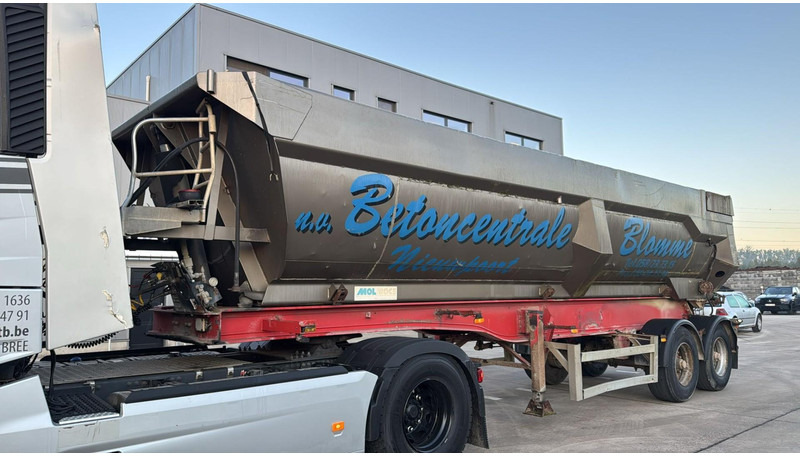 MOL KF85F/20T/37AI (BELGIAN TRAILER / DRUM BRAKES / FREINES TAMBOUR / BPW AXLES) - Semireboque basculante: foto 1 MOL KF85F/20T/37AI (BELGIAN TRAILER / DRUM BRAKES / FREINES TAMBOUR / BPW AXLES) - Semireboque basculante: foto 1