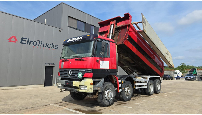 Mercedes-Benz Actros 4148 (8X8 / EPS / LAMES / GRAND PONT / V8 / COUVERTURE BENNE / GRAND BENNE !!!) - Caminhão basculante: foto 4 Mercedes-Benz Actros 4148 (8X8 / EPS / LAMES / GRAND PONT / V8 / COUVERTURE BENNE / GRAND BENNE !!!) - Caminhão basculante: foto 4