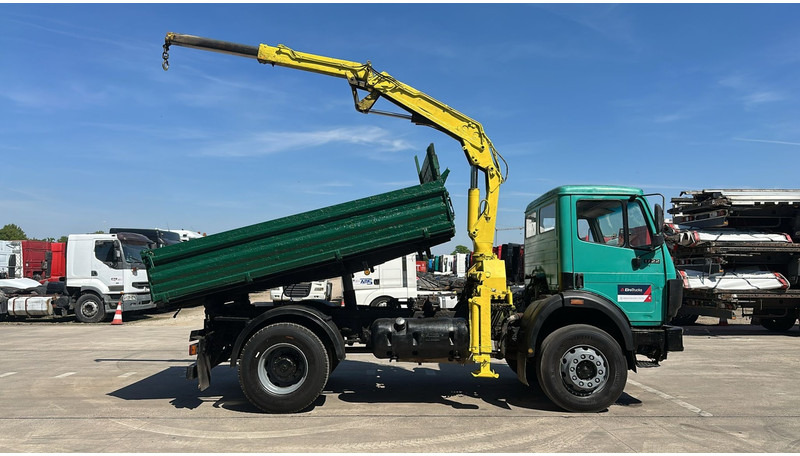 Mercedes-Benz SK 1722 (4X4 / LAMES / GRAND PONT / GRUE / TRES PROPRE / BIG HUB / STEEL SUSP. / V6) - Caminhão basculante, Caminhão grua: foto 4 Mercedes-Benz SK 1722 (4X4 / LAMES / GRAND PONT / GRUE / TRES PROPRE / BIG HUB / STEEL SUSP. / V6) - Caminhão basculante, Caminhão grua: foto 4